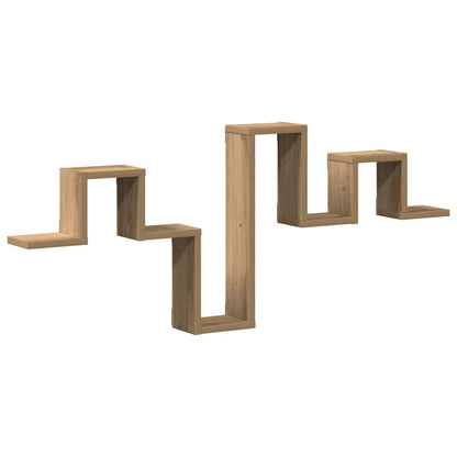 Wandplank Wandgemonteerd Artisan Eiken 104.5 x 43 x 10 cm