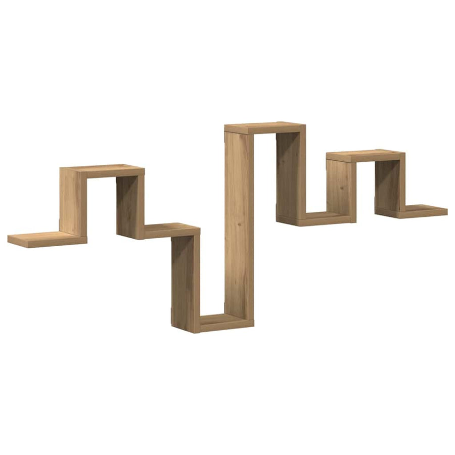 Wandplank Wandgemonteerd Artisan Eiken 104.5 x 43 x 10 cm