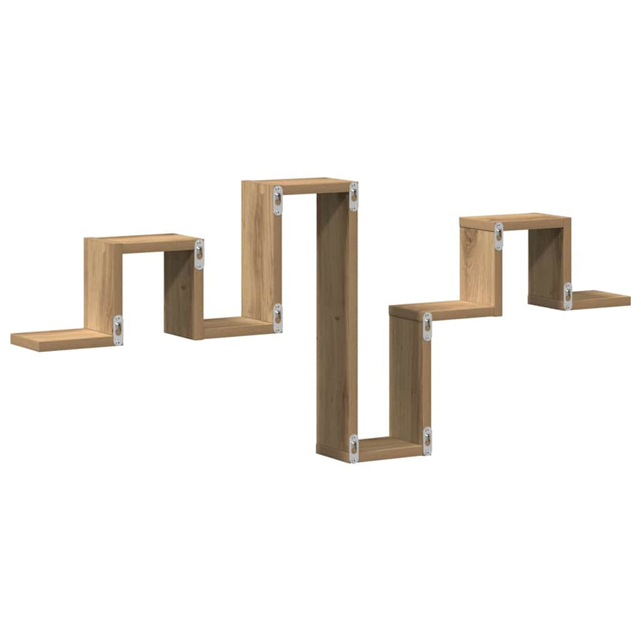 Wandplank Wandgemonteerd Artisan Eiken 104.5 x 43 x 10 cm