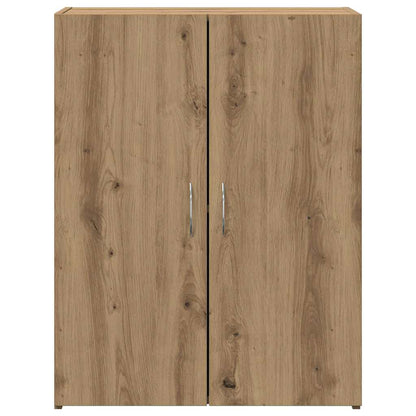Kantoorkast met plank Oudhout 70 x 32 x 77.5 cm Bewerkt hout