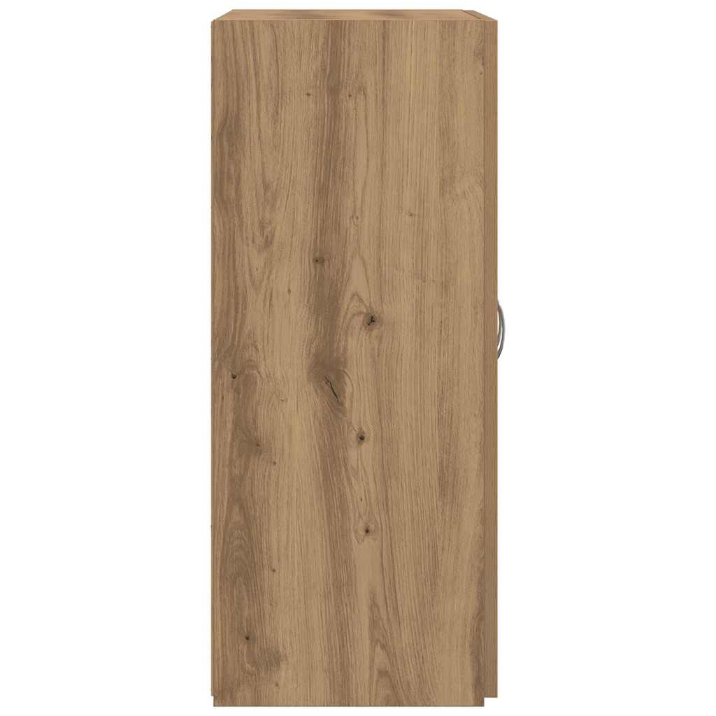 Kantoorkast met plank Oudhout 70 x 32 x 77.5 cm Bewerkt hout
