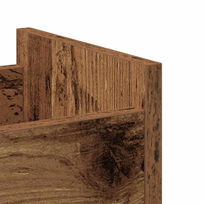 Kast met wiel Oudhout 60 x 22 x 79 cm