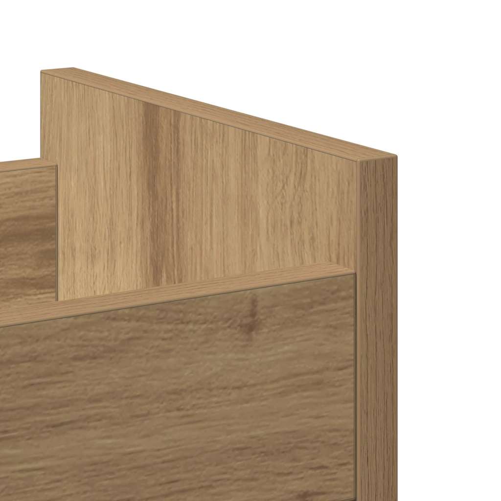 Kast met wiel Artisan Eiken 60 x 22 x 79 cm