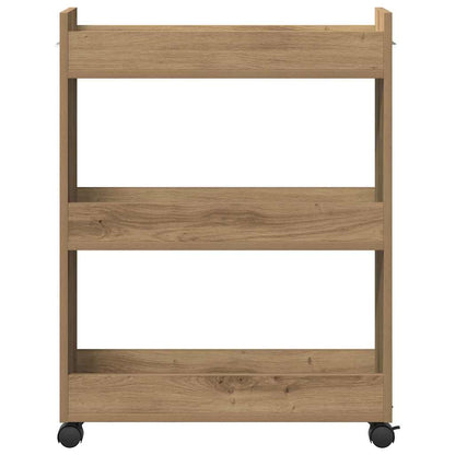 Kast met wiel Artisan Eiken 60 x 22 x 79 cm