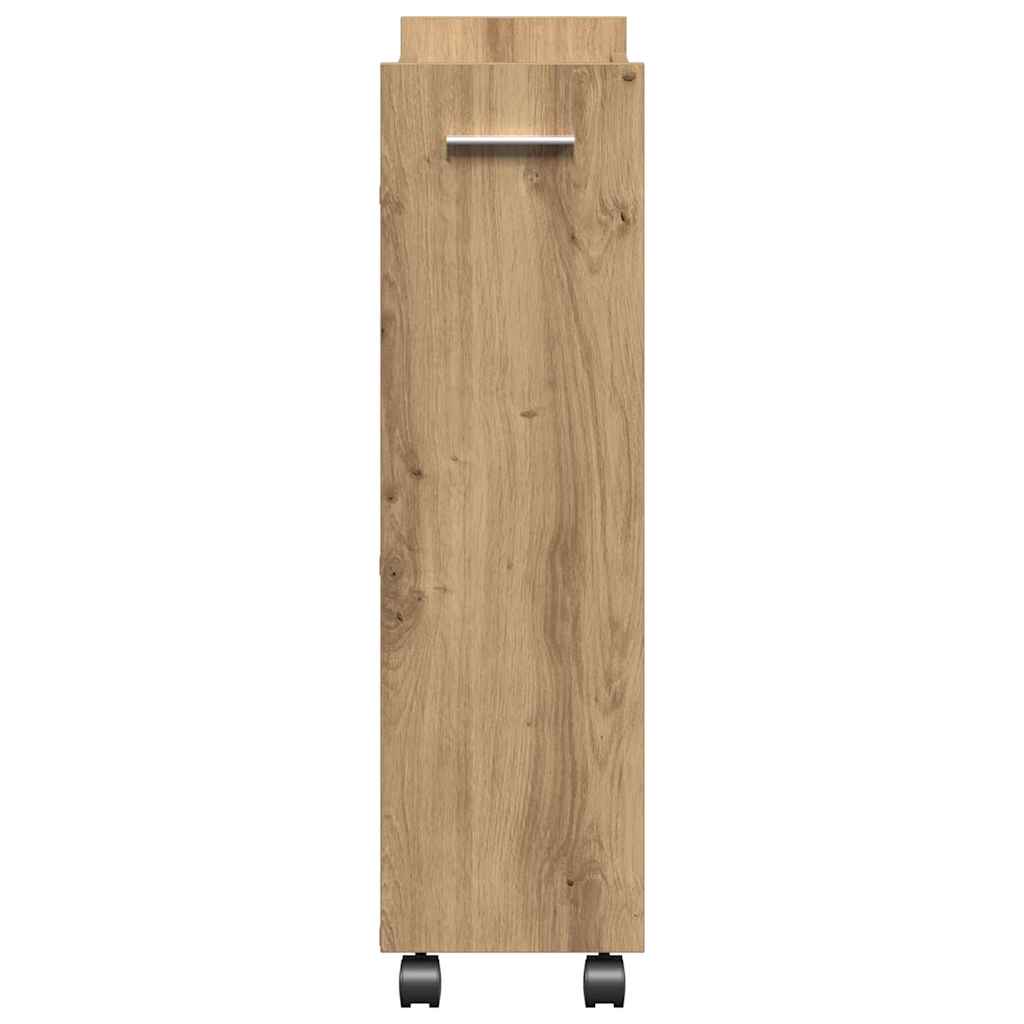 Kast met wiel Artisan Eiken 60 x 22 x 79 cm