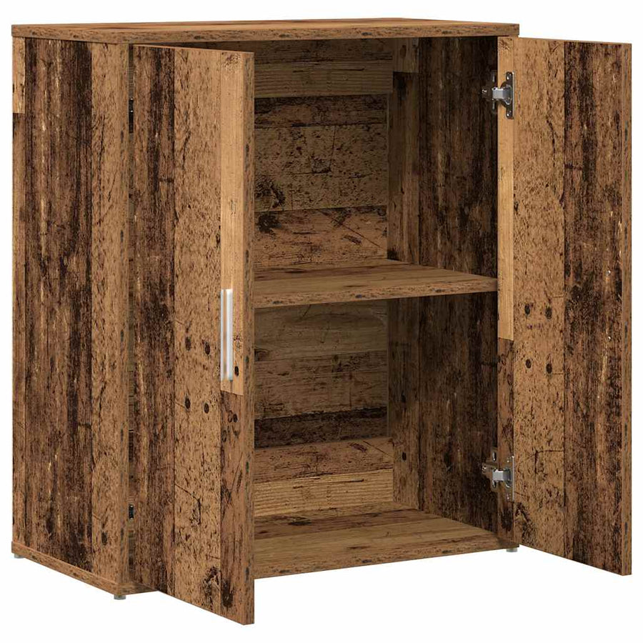 Dressoir Oud Hout 60x31x70 cm Engineered Wood