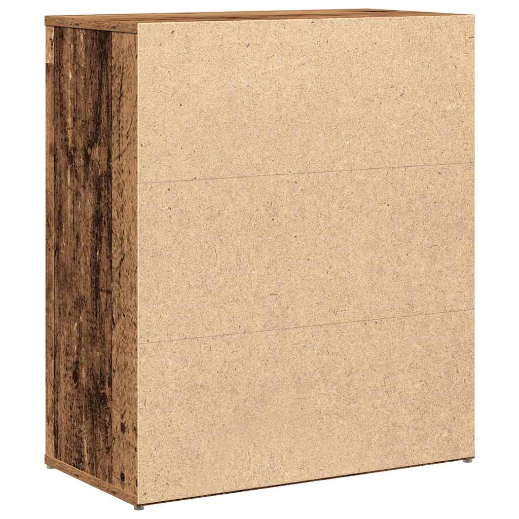 Dressoir Oud Hout 60x31x70 cm Engineered Wood