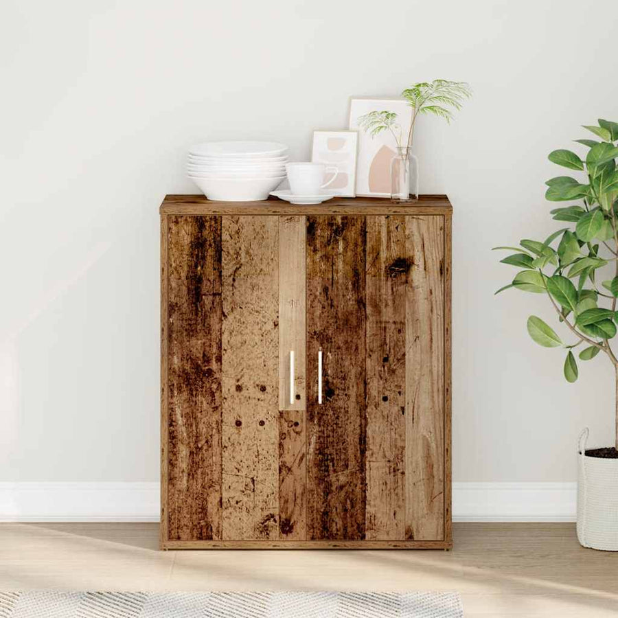 Dressoir Oud Hout 60x31x70 cm Engineered Wood