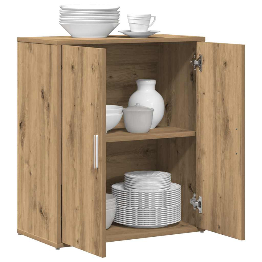 Dressoir Artisan Eiken 60x31x70 cm Engineered Wood
