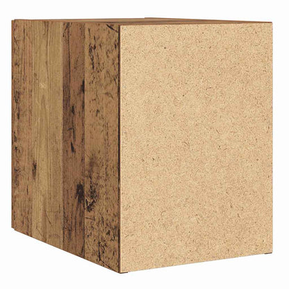 Wandkast Oudhout 30 x 42,5 x 39,5 cm Bewerkt hout