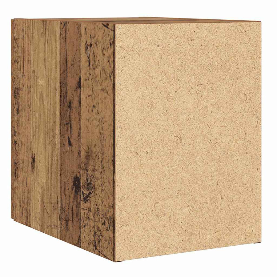 Wandkast Oudhout 30 x 42,5 x 39,5 cm Bewerkt hout
