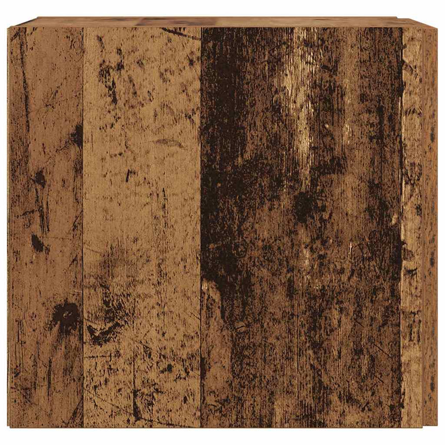 Wandkast Oudhout 30 x 42,5 x 39,5 cm Bewerkt hout