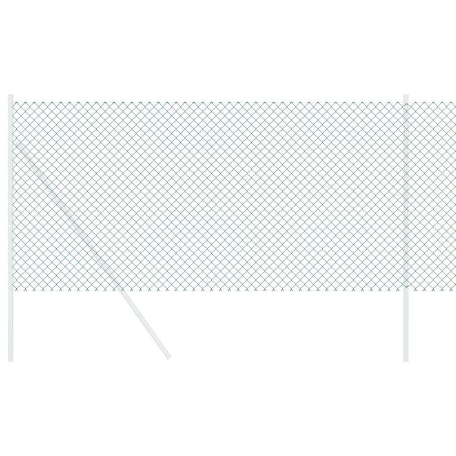 Hek Groen 10 x 1.4 m Metaal met PVC-coating