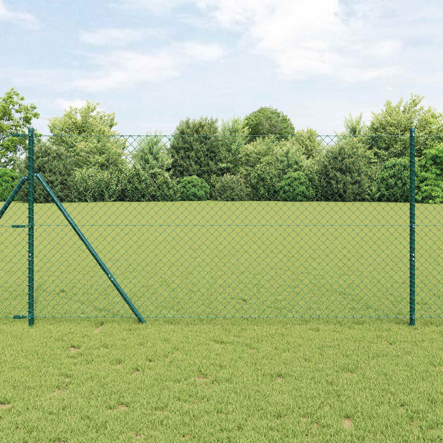 Kettenschakelhek Groen 10 x 1 m Staal