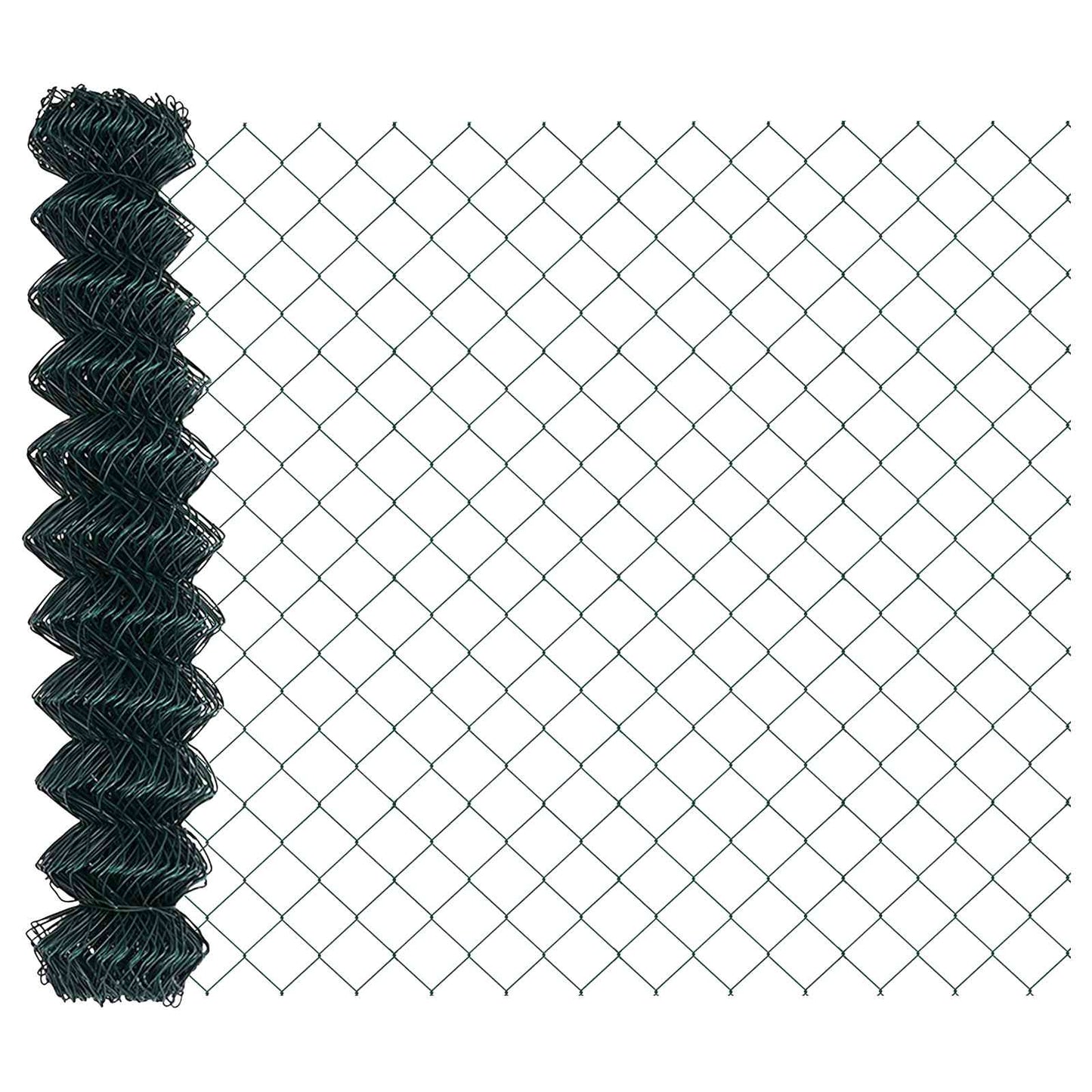Kettenschakelhek Groen 10 x 1 m Staal