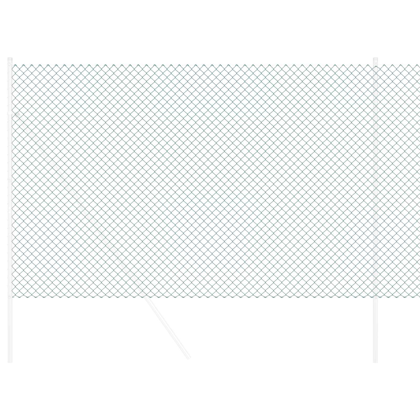 Kettenschakelhek Groen 10 x 1,6 m Staal