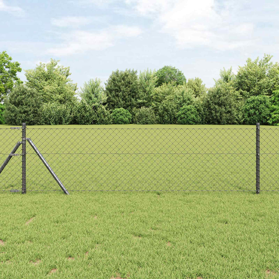 Kettenschakelhek Grijs 10 x 0,8 m Staal