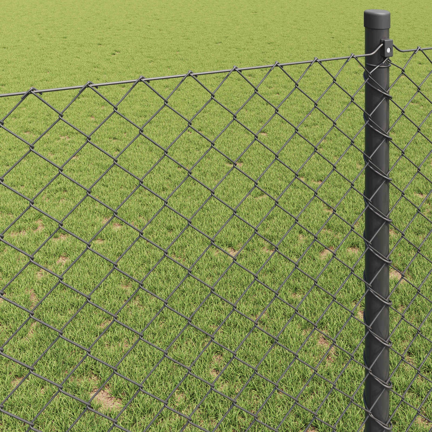 Kettenschakelhek Grijs 10 x 0,4 m Staal