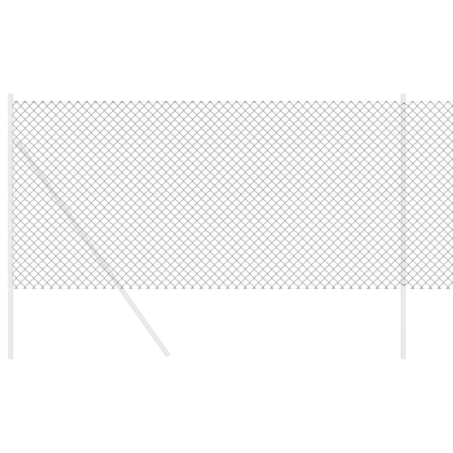 Kettenschakelhek Grijs 25 x 1 m Staal
