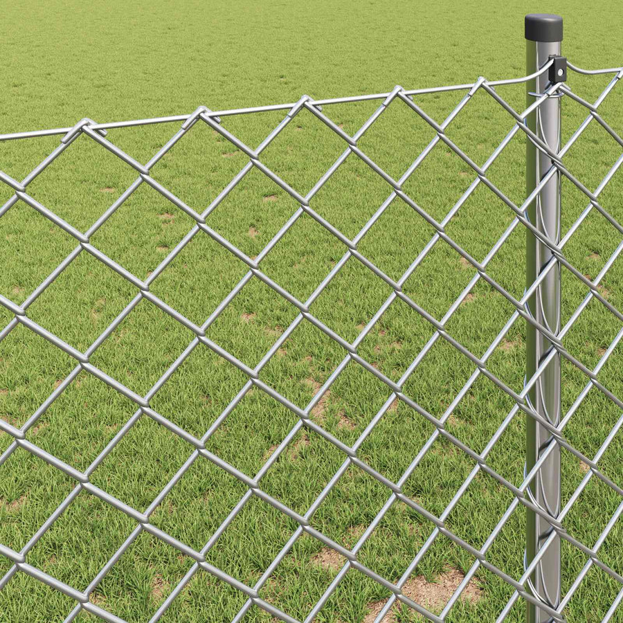 Kettenschakelhek Zilver 10 x 1,2 m Gegalvaniseerd staal