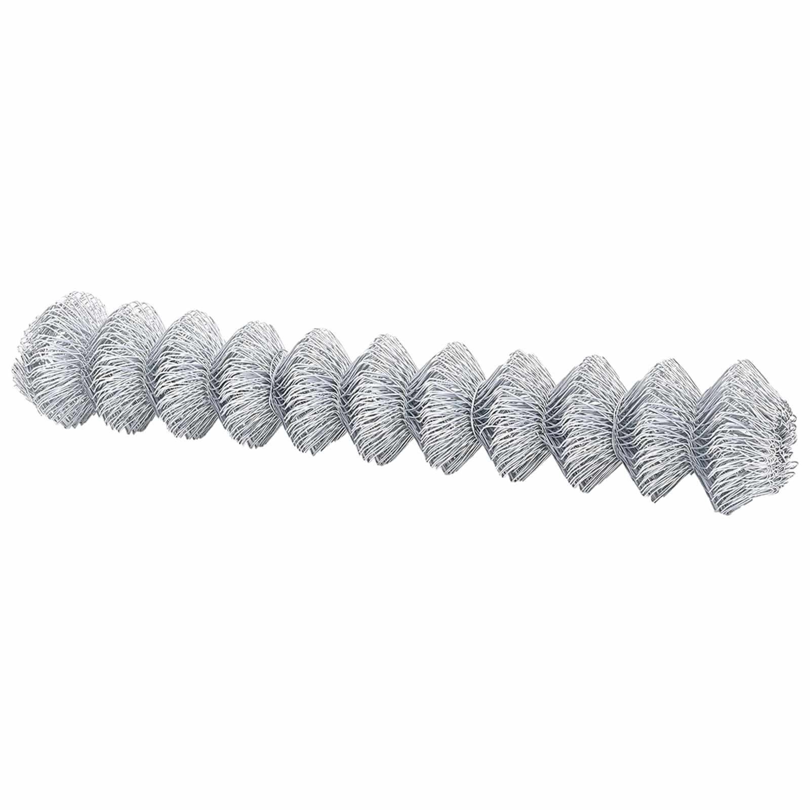 Kettenschakelhek Zilver 10 x 1,5 m Gegalvaniseerd staal