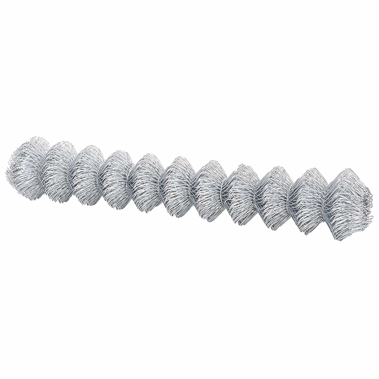 Kettenschakelhek Zilver 10 x 1,6 m Gegalvaniseerd staal