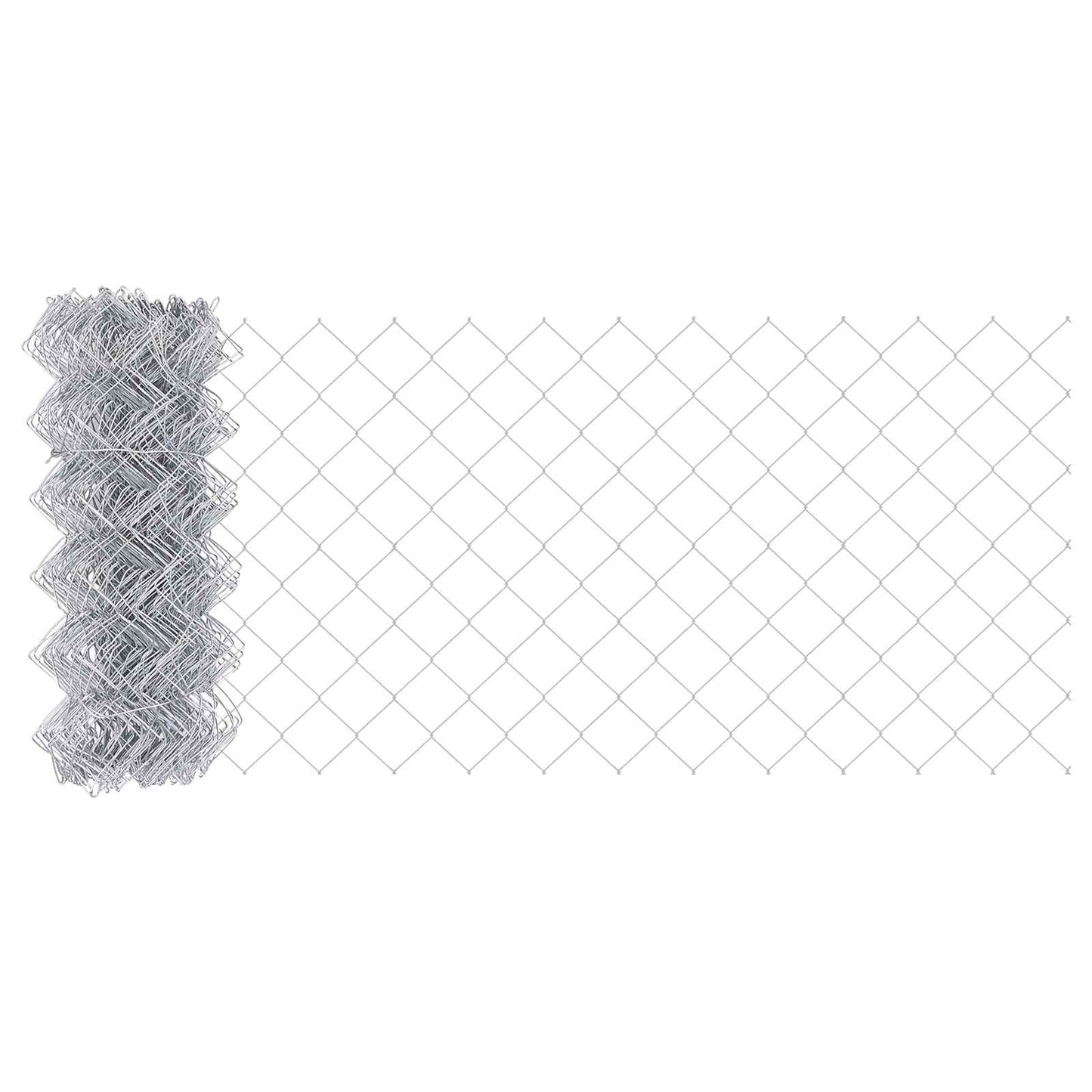 Kettenschakelhek Zilver 25 x 0,6 m Gegalvaniseerd staal