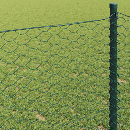 Hexagon Hek Groen 0,6 x 10 m PVC