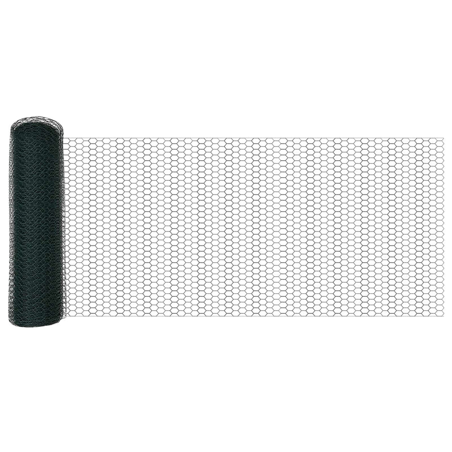 Hexagon Hek Groen 0,6 x 10 m PVC