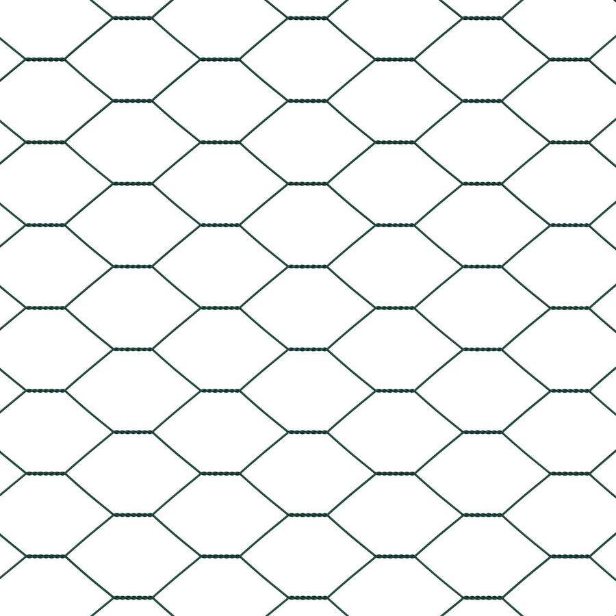 Hexagon Hek Groen 0,8 x 10 m PVC