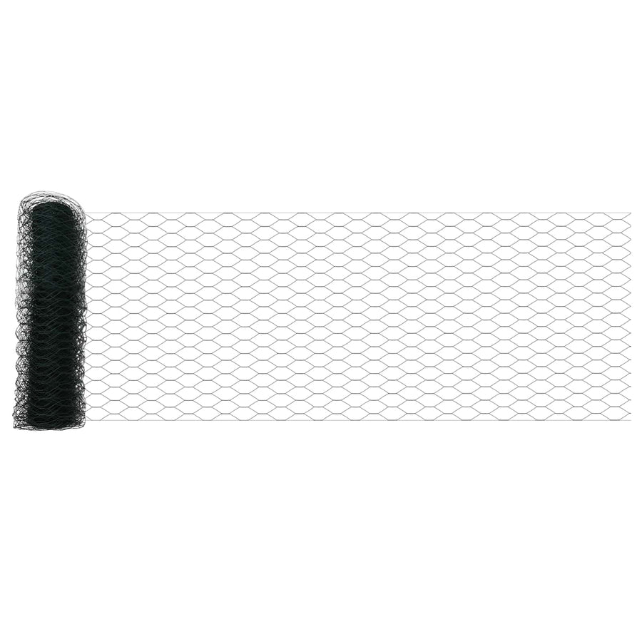 Hexagon Hek Groen 0,8 x 10 m PVC