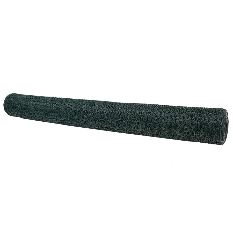 Hexagon Hek Groen 1 x 10 m PVC
