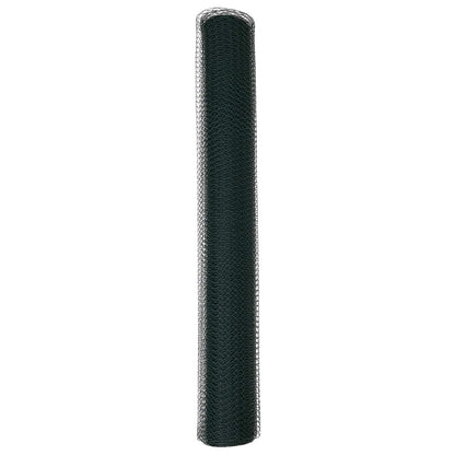 Hexagon Hek Groen 1 x 10 m PVC