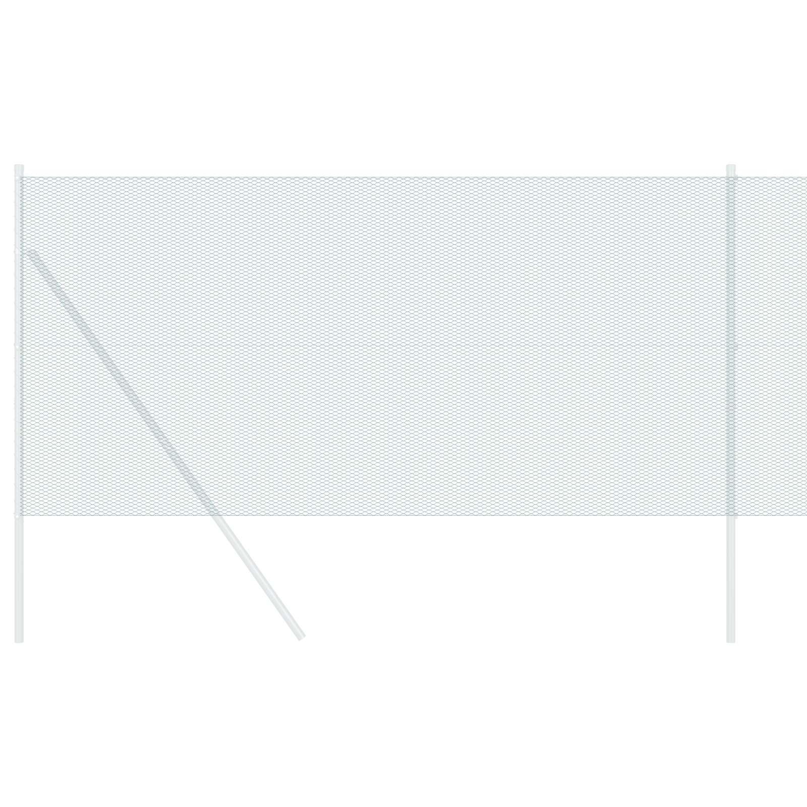 Hexagon Hek Groen 1,2 x 10 m PVC