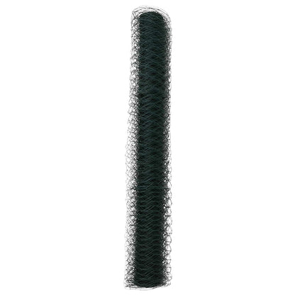 Hexagon Hek Groen 1,2 x 10 m PVC