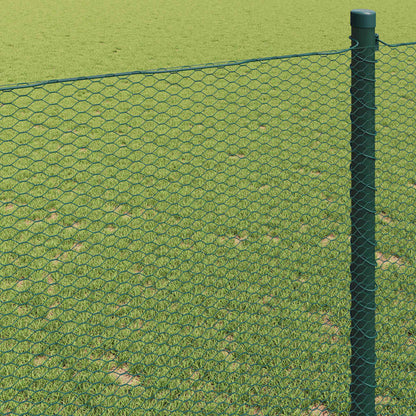 Hexagon Hek Groen 1,6 x 10 m PVC