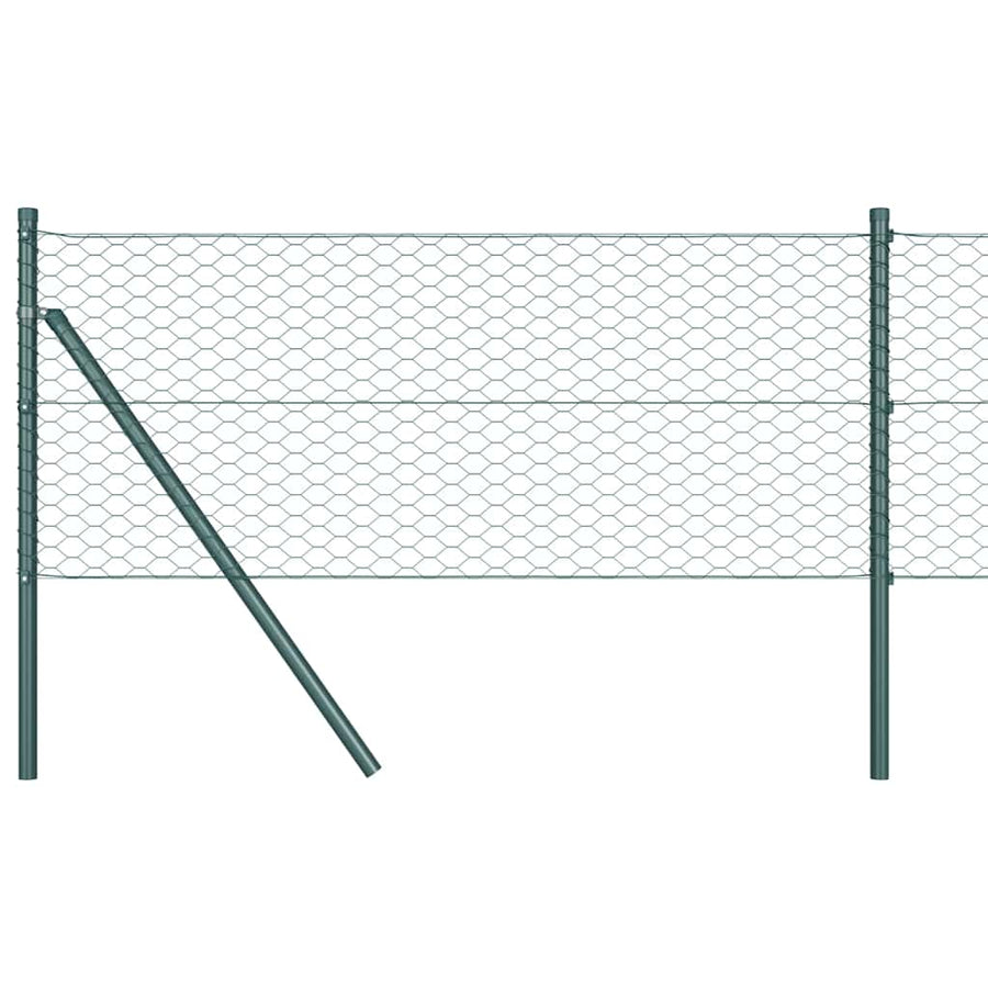 Hexagon Hek Groen 0,8 x 25 m PVC