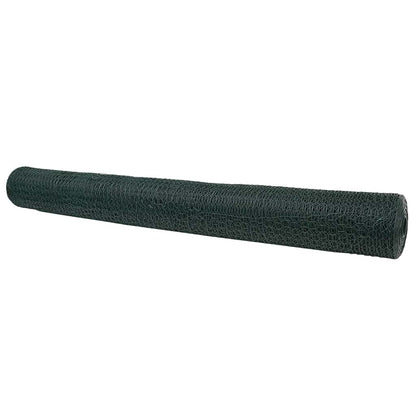 Hexagon Hek Groen 1,4 x 25 m PVC