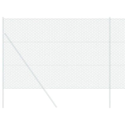 Hexagon Hek Groen 1,4 x 25 m PVC