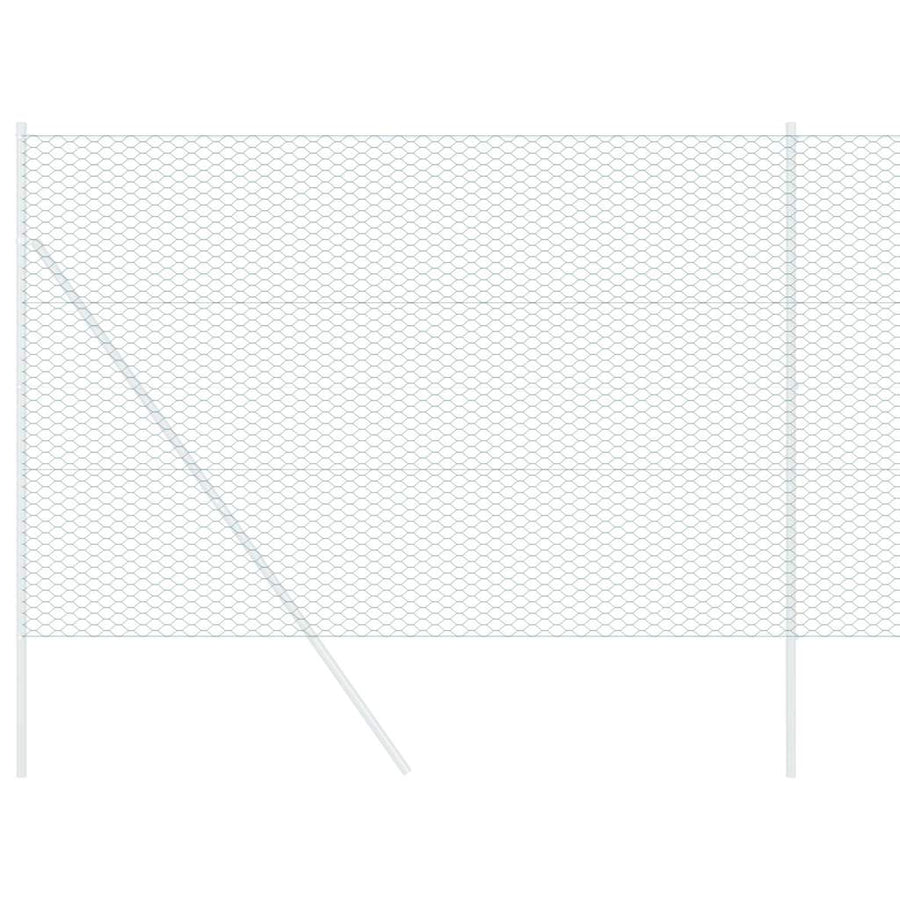 Hexagon Hek Groen 1,6 x 25 m PVC