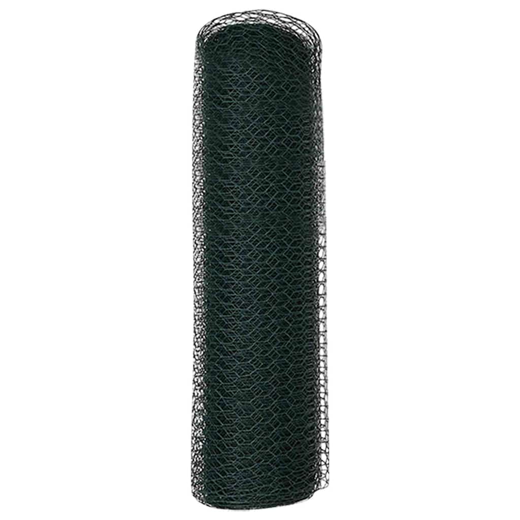 Hexagon Hek Groen 0,6 x 50 m PVC
