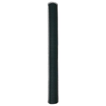 Hexagon Hek Groen 1,5 x 50 m PVC