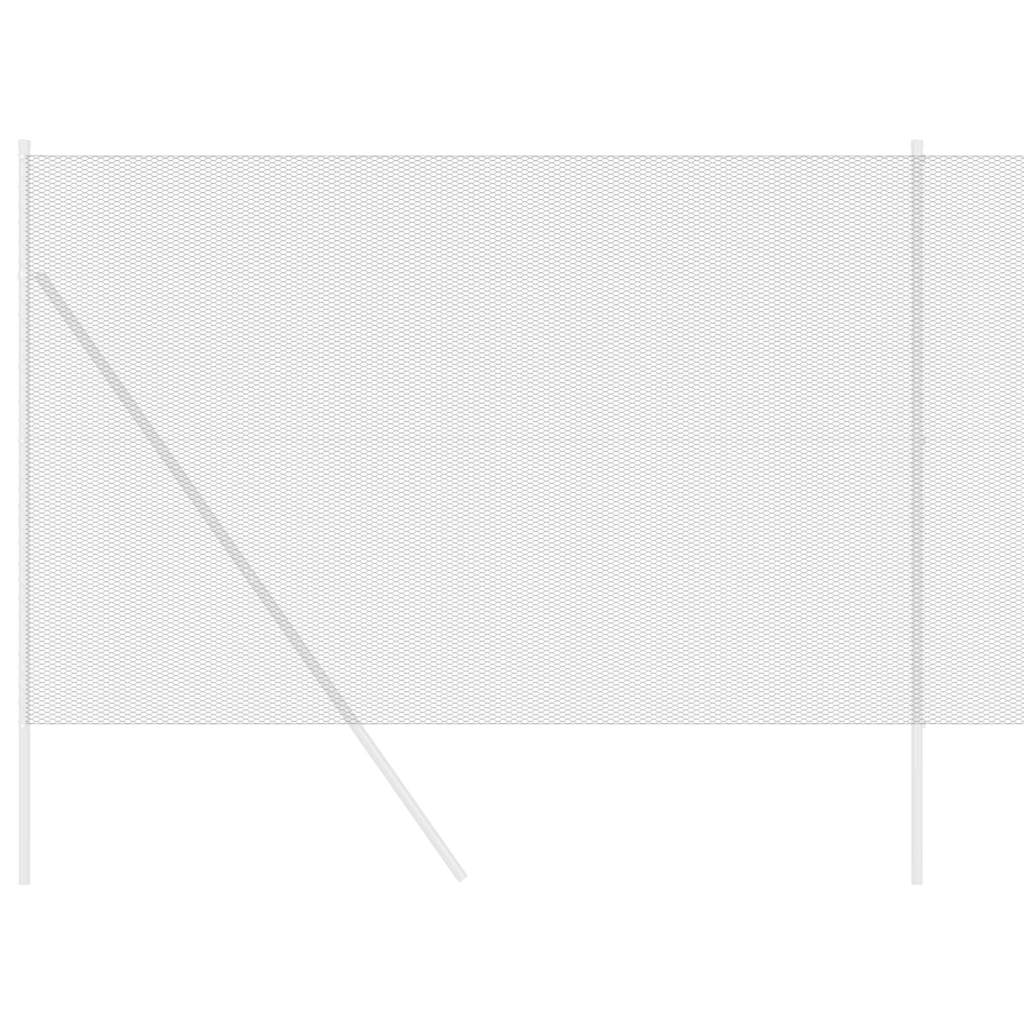 Hexagon Hek Grijs 1,5 x 10 m PVC