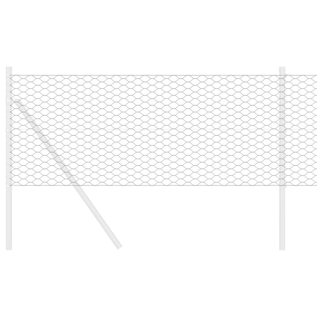 Hexagon Hek Grijs 0,8 x 50 m PVC