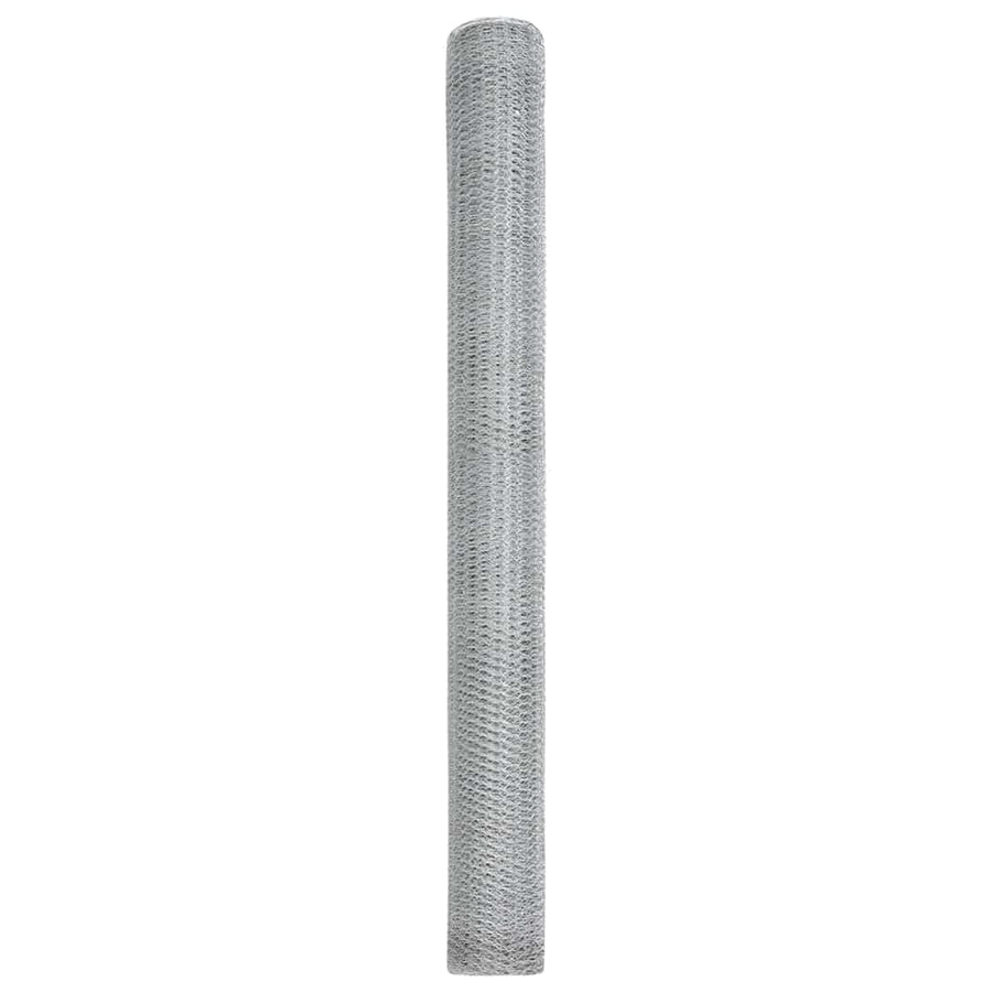 Hexagon Hek Zilver 1,6 x 10 m Gegalvaniseerd staal