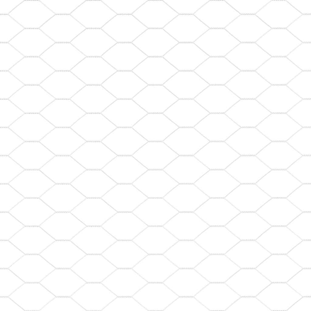 Hexagon Hek Zilver 5000 x 0.05 x 50 cm Gegalvaniseerd staal