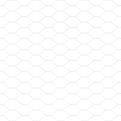 Hexagon Hek Zilver 5000 x 0.05 x 50 cm Gegalvaniseerd staal