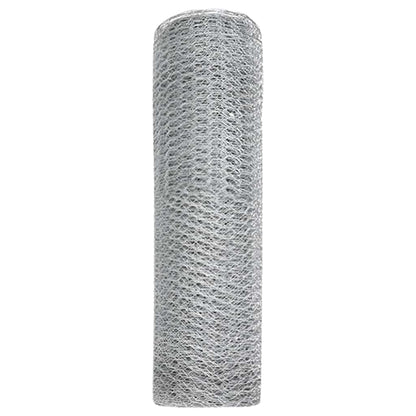 Hexagon Hek Zilver 0,6 x 50 m Gegalvaniseerd staal