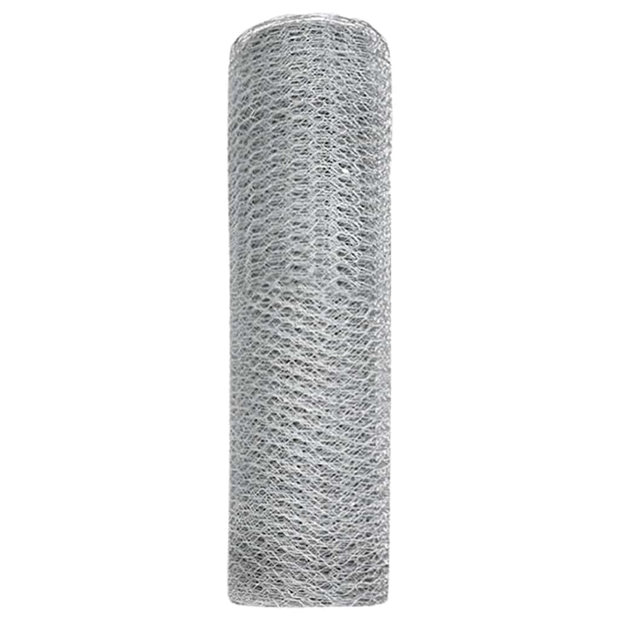 Hexagon Hek Zilver 0,6 x 50 m Gegalvaniseerd staal
