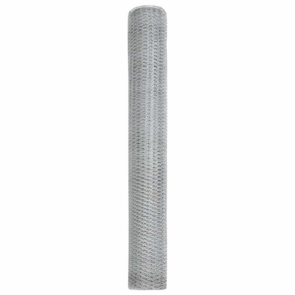 Hexagon Hek Zilver 1,2 x 50 m Gegalvaniseerd staal